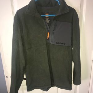 men’s timberland half zip up fleece